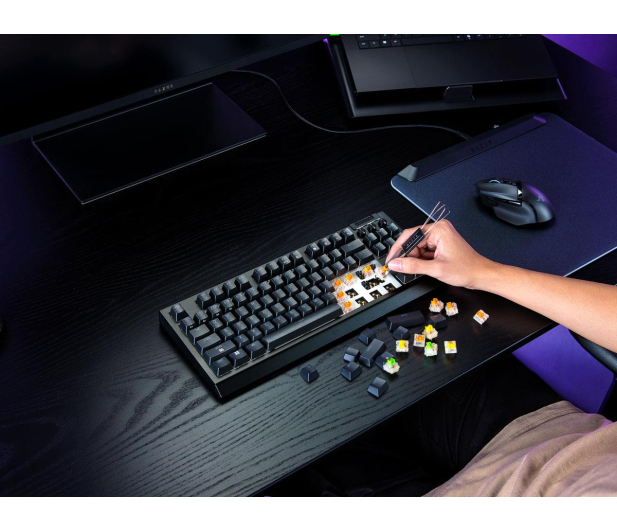Razer BlackWidow V4 Tenkeyless HyperSpeed (Orange) - 1504883 - zdjęcie 6